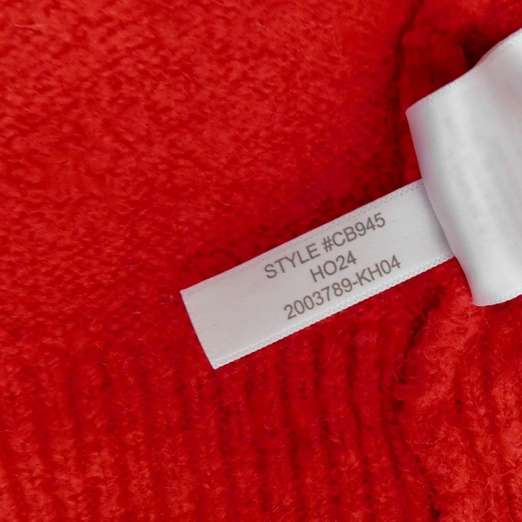 J. CREW Rollneck Sweater Supersoft Yarn Classic Cardinal Red Wool Alpaca X-Large - Picture 14 of 15